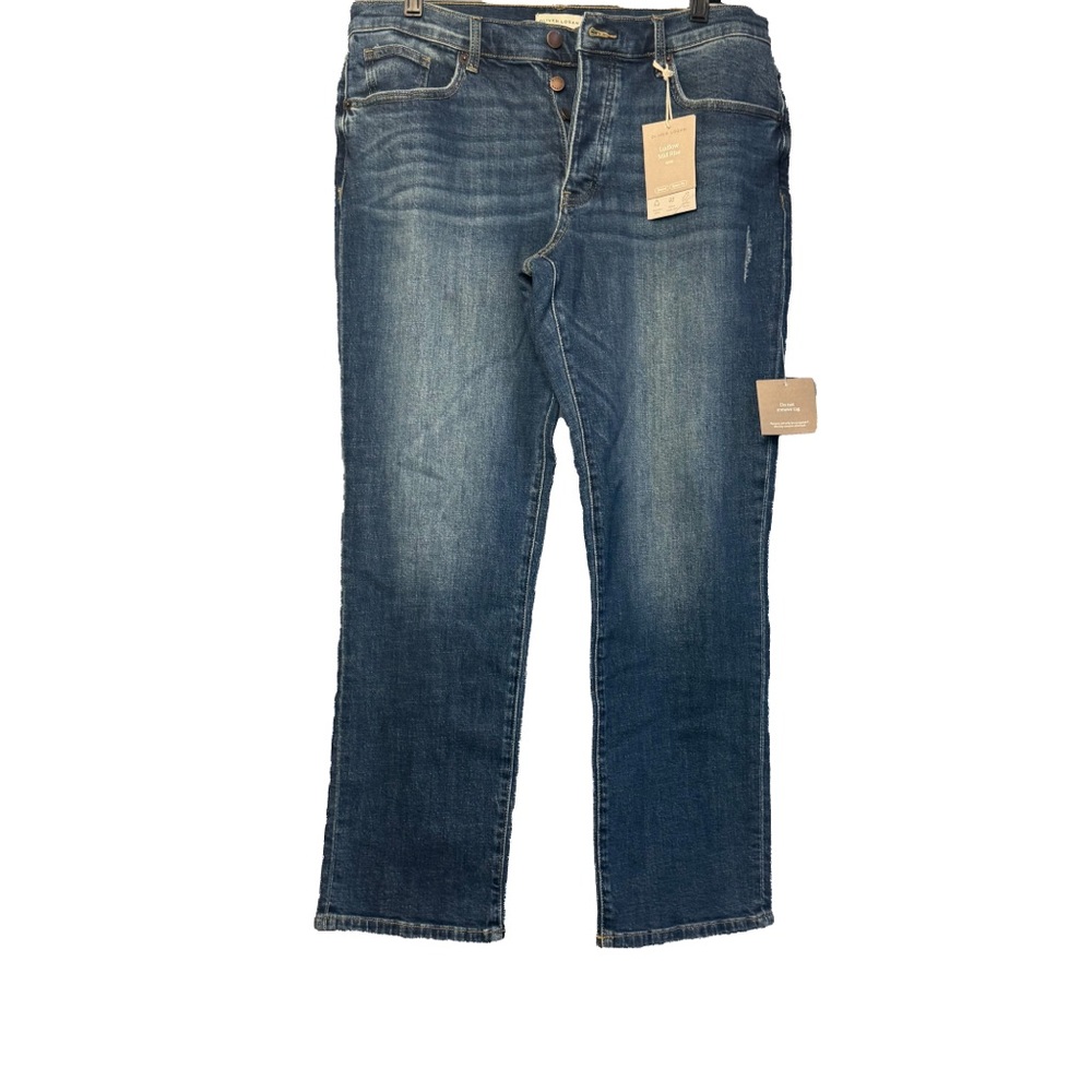 🔥Oliver Logan | Women’s Ludlow Mid-Rise Jeans | Button Fly | 30 | NWT